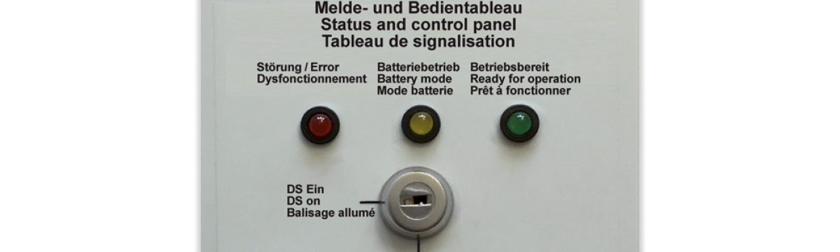Melde- und Bedientableau PERMALUX Melde- und Bedientableau PERMALUX