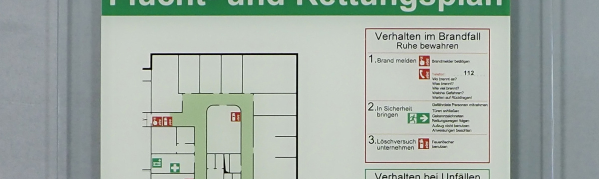 Safety graphics: Escape and rescue plans and cabin plans PERMALUX