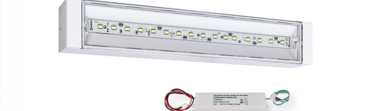 Safety light can now be used down to -20°C PERMALUX