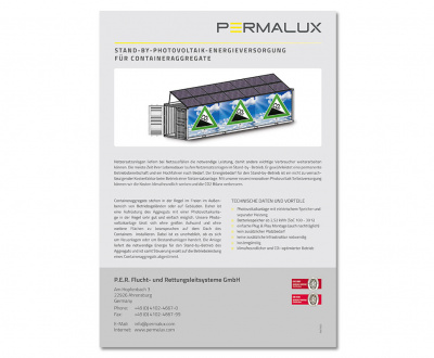 PERMALUX Netzersatzanlagen Photovoltaik 