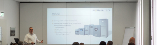Weiterbildung zur Fachkraft für Sicherheitsbeleuchtungsanlagen PERMALUX