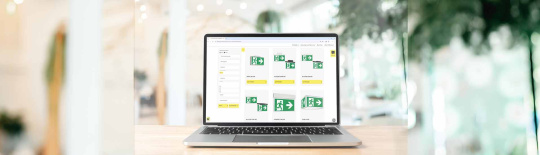 Neu auf unserer Website: Produkte für die Sicherheitsbeleuchtung PERMALUX